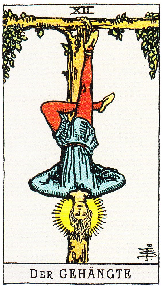 Tarot Tageskarte Der Gehängte