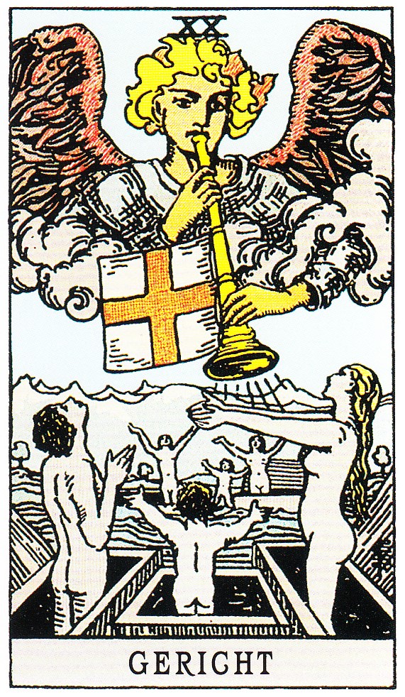 Tarot Tageskarte Gericht