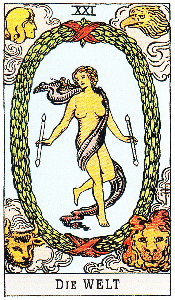 Tarot Tageskarte Die Welt