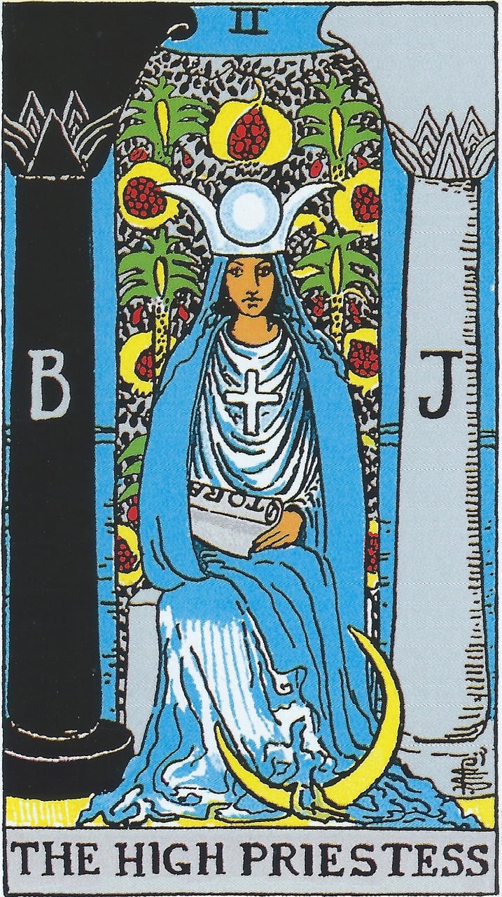 Tarot Tageskarte Die Hohepriesterin